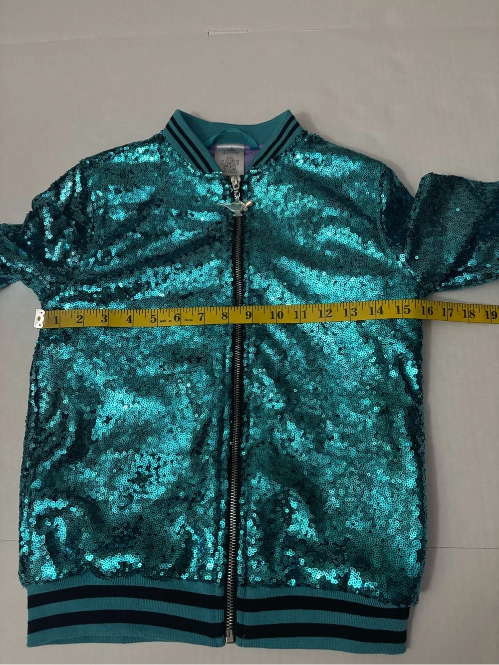 Disney Store Princess Jasmine Bomber Jacket Size 9/10